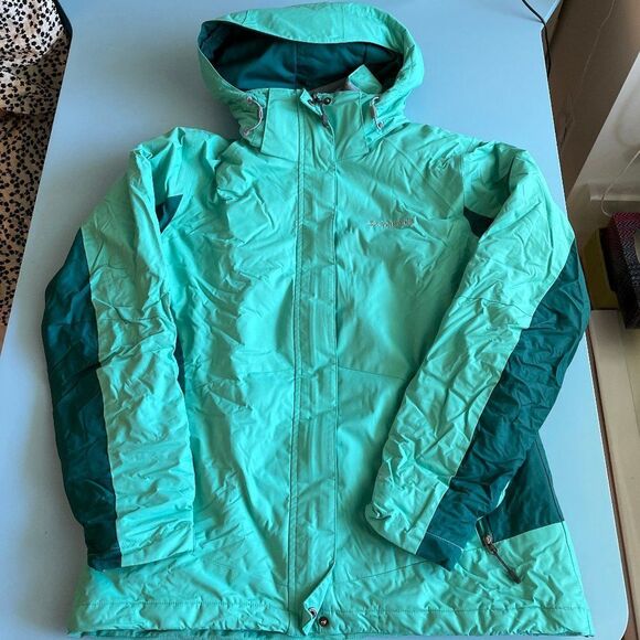 Columbia Powderhouse II Winter Ski Coat in Turquoise - S - Picture 4 of 14